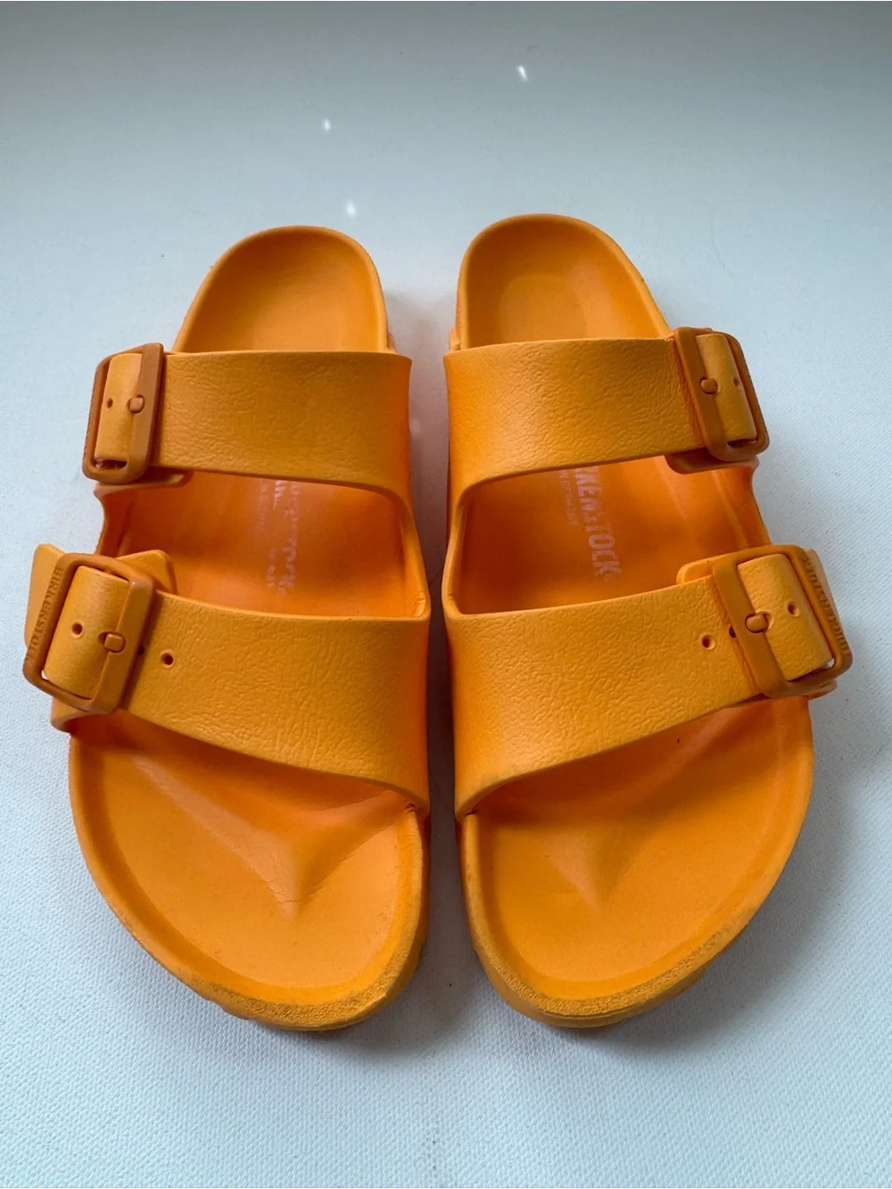Birkenstock Arizona Essentials EVA Sandals Papaya Orange EU 38 US 7 Waterproof
